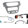 1-DIN Installationskit Renault Megane/Fluence grå