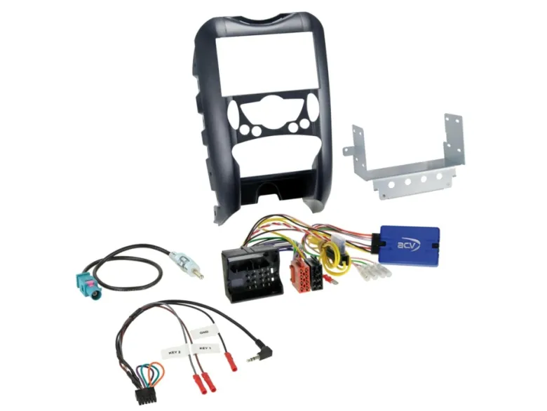 2-DIN Kit BMW Mini R55/R56/R57, Rattstyrning/antenna