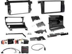 2-DIN Kit BMW 3-serie E46, Rattstyrning/antennadapter
