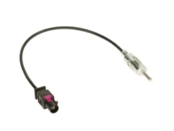 1-DIN Kit BMW X3 E83 Rattstyrning/antennadapter