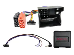 1-DIN Kit BMW X3 E83 Rattstyrning/antennadapter
