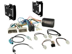 2-DIN Kit Chrysler/Dodge/Jeep/VW svart