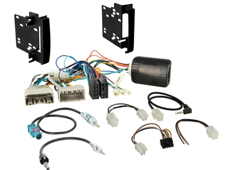 2-DIN Kit Chrysler/Dodge/Jeep/VW svart
