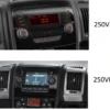 2-DIN Kit Citroen/Fiat/Opel/Peugeot, med OEM HU Rattstyrning - 2014-2021
