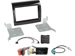 2-DIN Kit Citroen/Fiat/Opel/Peugeot, med OEM HU Rattstyrning