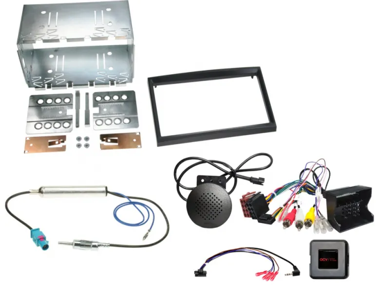 2-DIN Kit Citroen/Fiat/Peugeot RD4 - PDC (parkeringssensorer)