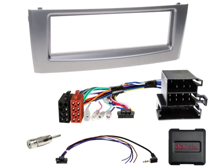 1-DIN Kit Fiat Grande Punto/Linea anthracit