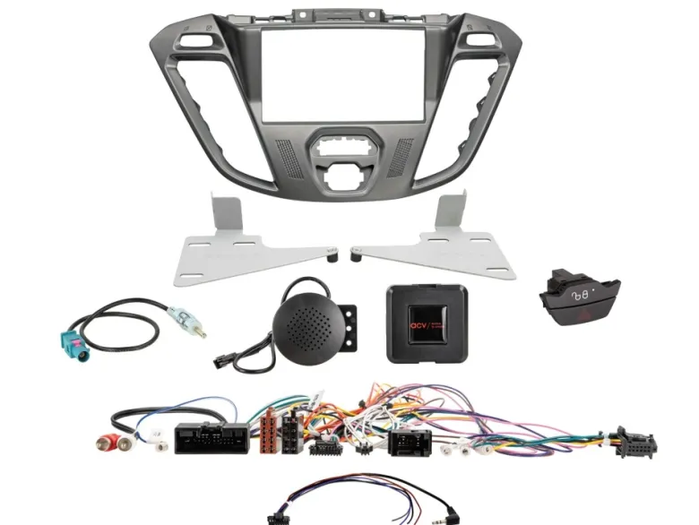 2-DIN Kit Ford Custom 2012-2016, phoenix silver