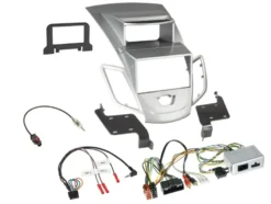 2-DIN Kit Ford Fiesta 06/2010-09/2012 silver