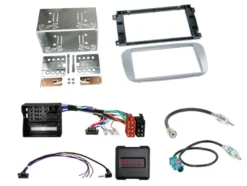 2-DIN Kit Ford olika fordon silver SWC/CAN Bus/antenn