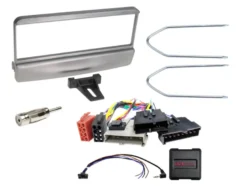 1-DIN Kit Ford silver, 8Pin/8Pin/17Pin