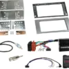 2-DIN Kit Ford silver SWC/CAN Bus/antennadapter