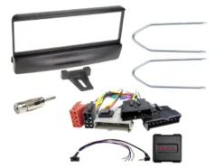 1-DIN Kit Ford, svart 8Pin/8Pin/17Pin SWC
