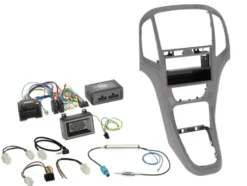2-DIN Kit med prylfack Opel Astra J 2009-2018