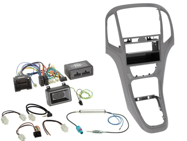 2-DIN Kit med prylfack Opel Astra J 2009-2018
