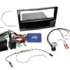 1-DIN Kit med prylfack Opel Corsa D