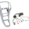2-DIN Kit Opel Astra J 2009-2018, platin silver