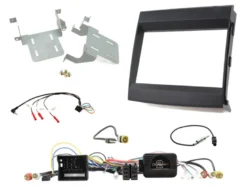 2-DIN Kit Porsche Cayenne 2011-2016, svart