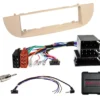 1-DIN Monteringsram Fiat 500 beige 2007-2015