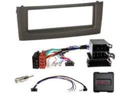 1-DIN Monteringsram Fiat Grande Punto/Linea svart