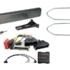 1-DIN Monteringsram Ford anthracit, 8Pin/8Pin/17Pin SWC