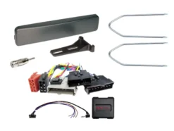 1-DIN Monteringsram Ford anthracit, 8Pin/8Pin/17Pin SWC