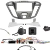 2-DIN Monteringsram Ford Custom 2012-2016, phoenix silver