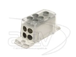 Distributionsblock 1x20mm & 4x10mm