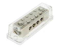 Distributionsblock 2x50mm² + 8x10mm²