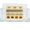 Distributionsblock 1x50mm, 2 x20mm & 4X20mm