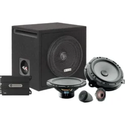 DLS Cruise & Focal ljudpaket till Nissan NV200, baspaket och högtalare