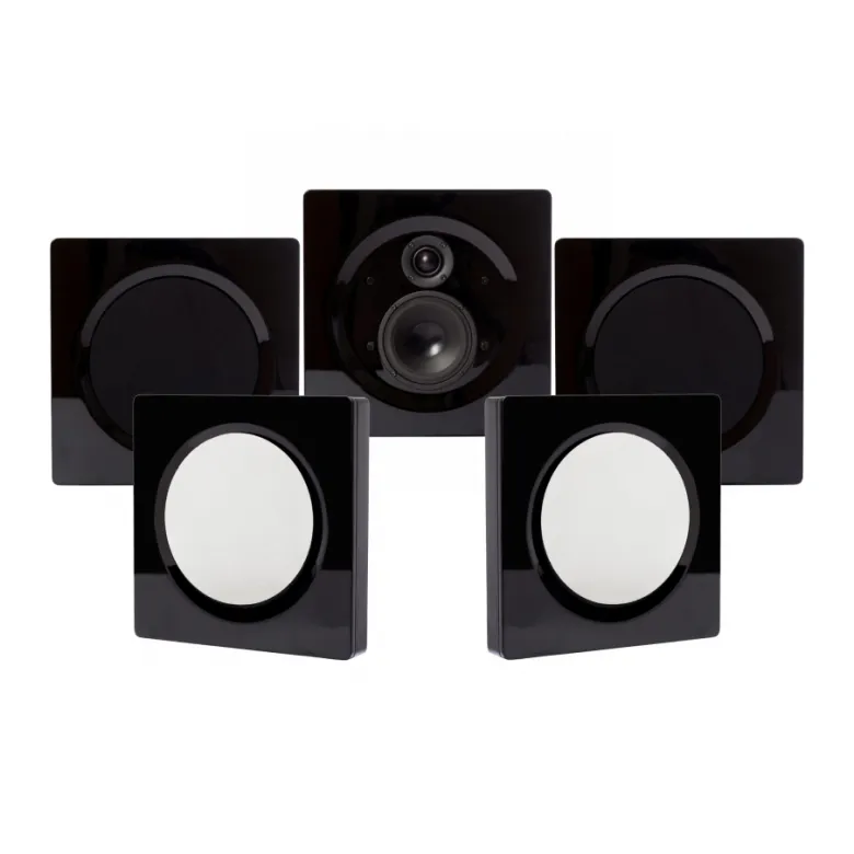 DLS Flatbox D-One On-Wall 5.0 högtalarpaket, svart