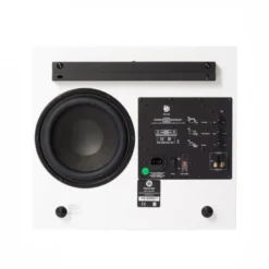DLS Flatbox Midi On-Wall 2.1 högtalarpaket, vitt