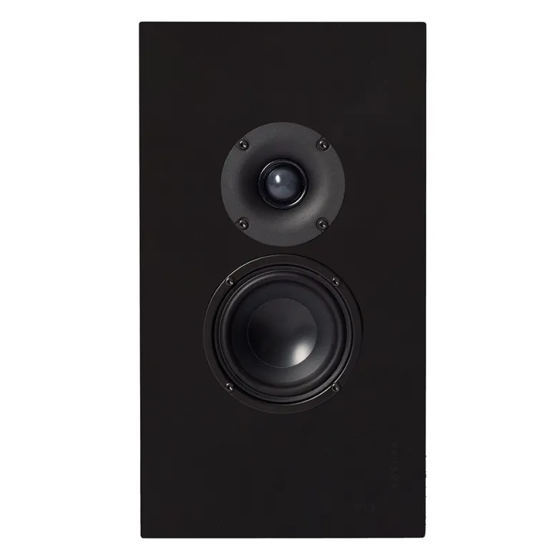 DLS Flatbox Midi on-wall högtalare i mattsvart, styck