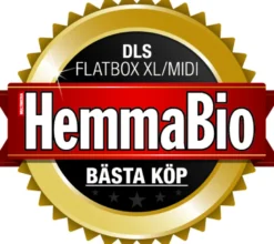 DLS Flatbox Midi on-wall högtalare i mattvitt, styck