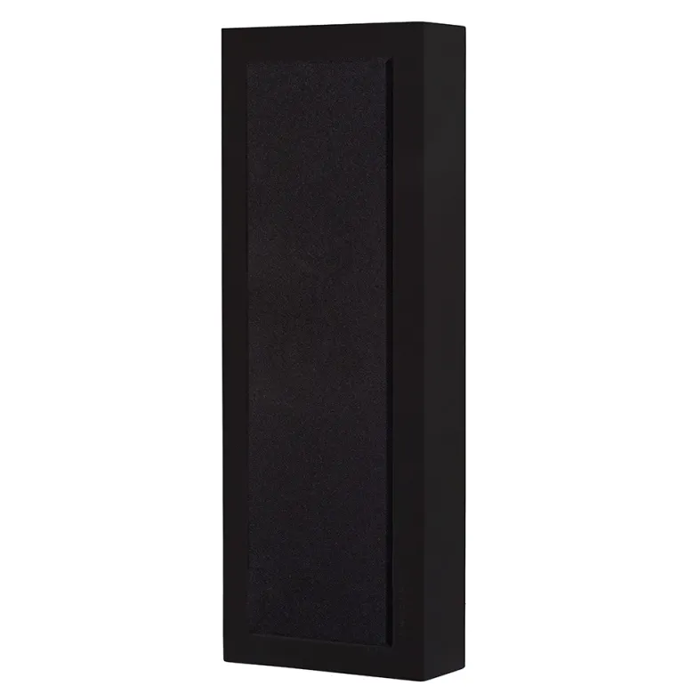 DLS Flatbox Slim Large vägghögtalare i mattsvart, styck