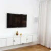 DLS Flatbox Slim Mini vägghögtalare i vitt, styck