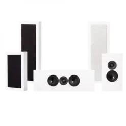 DLS Flatbox XL v2 On-Wall 5.0 högtalarpaket, vit