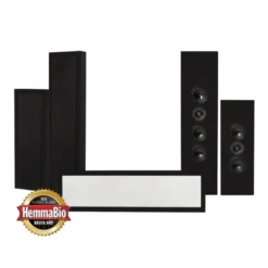 DLS Flatbox XXL On-Wall 5.0 högtalarpaket, svart