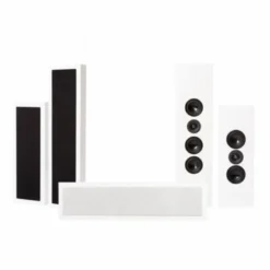 DLS Flatbox XXL v2 On-Wall 5.0 högtalarpaket, vit