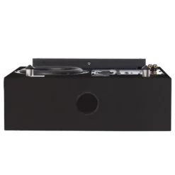 DLS Flatsub Midi vägghängningsbar aktiv subwoofer, mattsvart