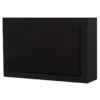 DLS Flatsub 8.2 vägghängningsbar aktiv subwoofer, mattsvart