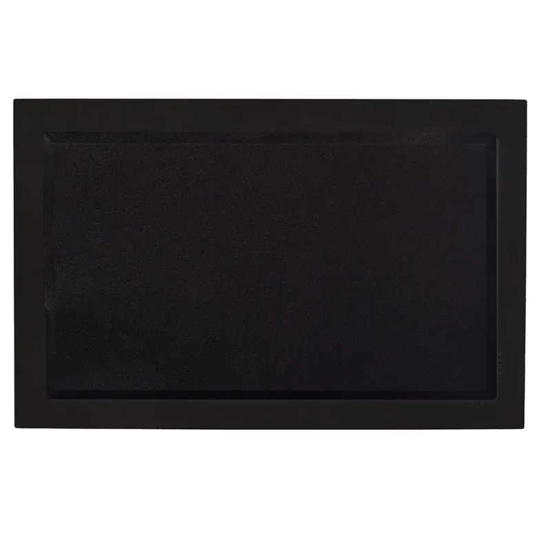 DLS Flatsub 8.2 vägghängningsbar aktiv subwoofer, mattsvart