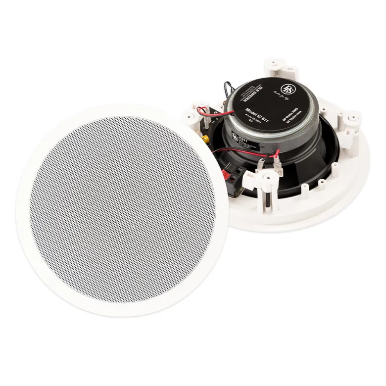 DLS IC 611, 6.5'' inbyggnadshögtalare, par
