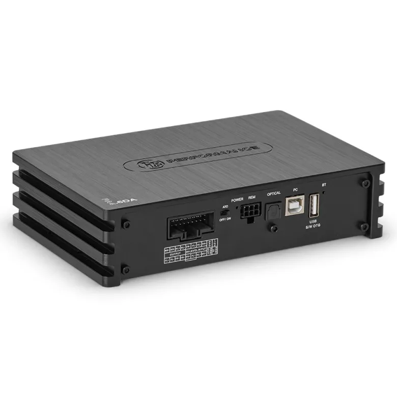 DLS PA4.6DA, 6-kanalig DSP med inbyggd förstärkare och Bluetooth