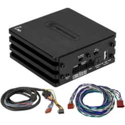 DLS PA4.6D, 6-kanalig ljudprocessor/DSP till bilar med ISO/universal