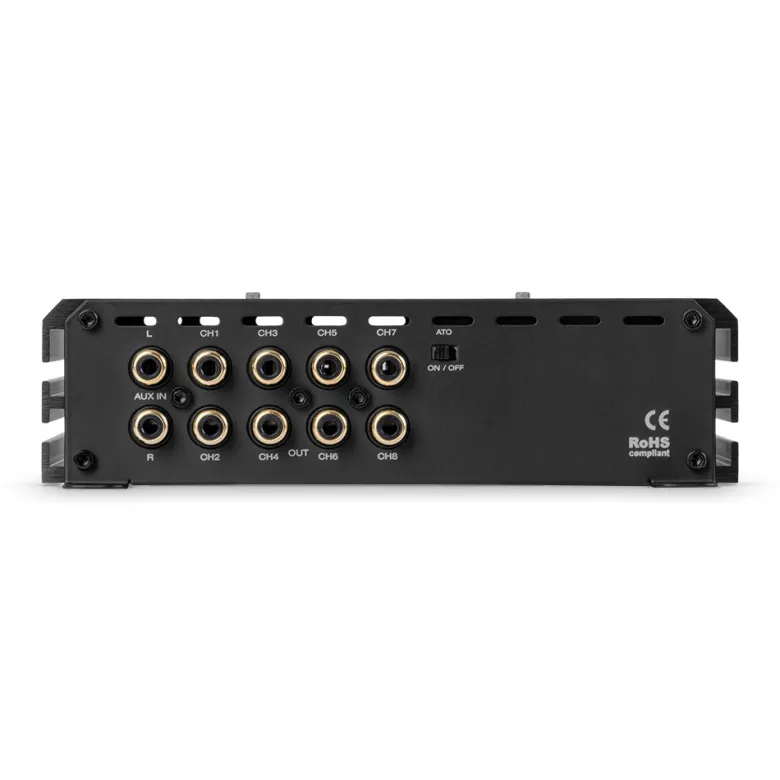 DLS PE4.8DA, 8-kanalig DSP med inbyggd förstärkare och Bluetooth