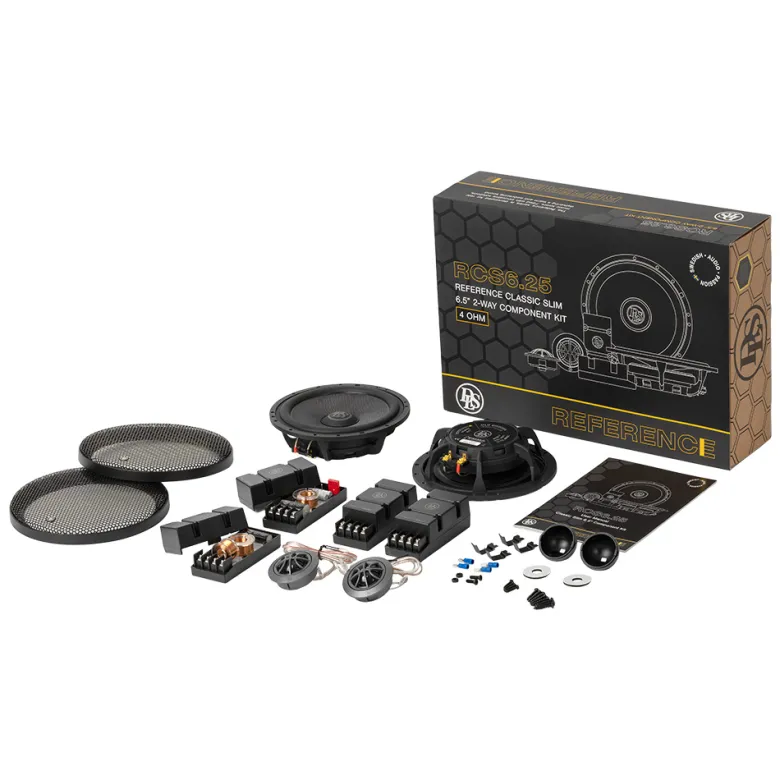 DLS Reference RCS6.25, extremt slimmat 6.5 tums kitsystem