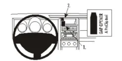 Dodge Nitro 07-12, Centrerad