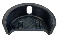 3D printad snusdosehållare slim (66x20mm) för platt montering (buntband).